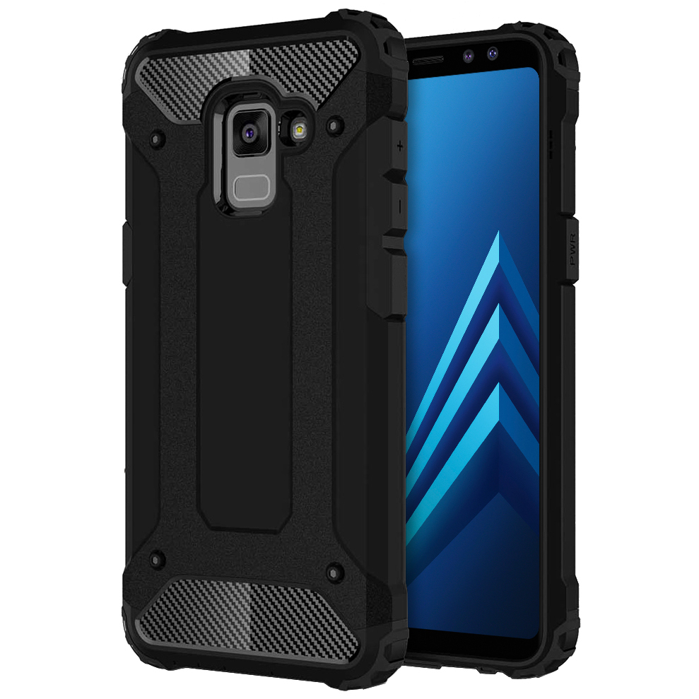 Military Defender Case Samsung Galaxy A8 2018 Black